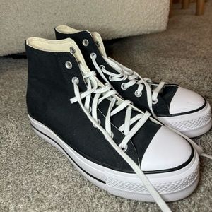 Platform converse black